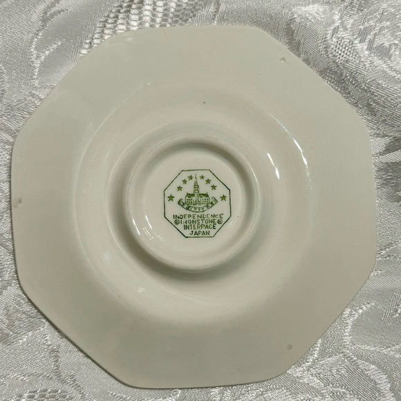 Independence Ironstone Japan Teacup & Saucer Set of 2 - Picture 3 of 6